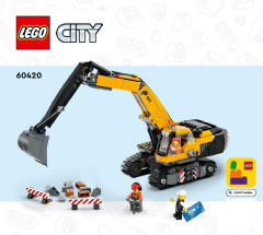 LEGO 60420 instructions page 1 – build guide