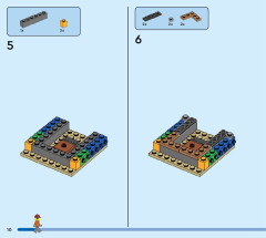 LEGO 60420 instructions page 10 – build guide