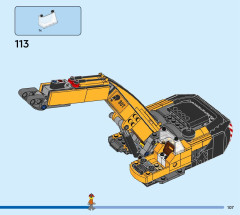LEGO 60420 instructions page 107 – build guide