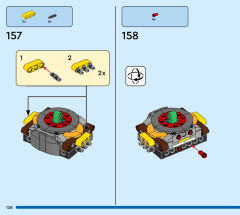 LEGO 60420 instructions page 138 – build guide