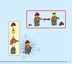 LEGO 60420 instructions page 5 – build guide