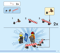 LEGO 60420 instructions page 7 – build guide