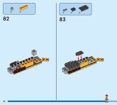 LEGO 60420 instructions page 76 – build guide