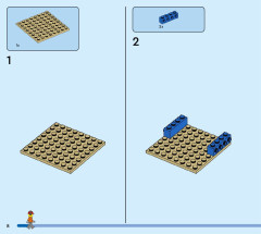 LEGO 60420 instructions page 8 – build guide