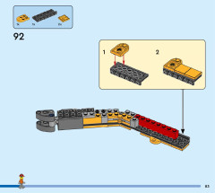 LEGO 60420 instructions page 83 – build guide