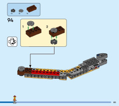 LEGO 60420 instructions page 85 – build guide