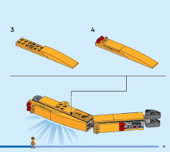 LEGO 60420 instructions page 91 – build guide