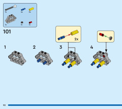 LEGO 60420 instructions page 92 – build guide