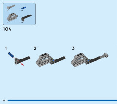 LEGO 60420 instructions page 96 – build guide