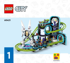 LEGO 60421 instructions page 1 – build guide