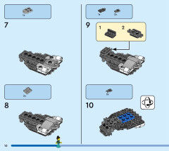 LEGO 60421 instructions page 10 – build guide