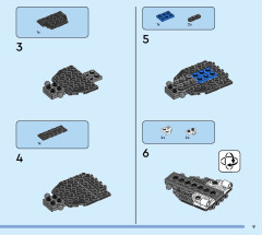 LEGO 60421 instructions page 9 – build guide