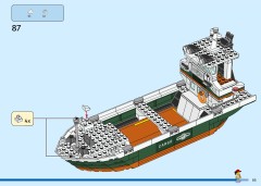 LEGO 60422 instructions page 85 – build guide