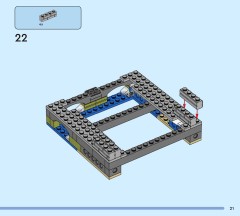 LEGO 60422 instructions page 21 – build guide