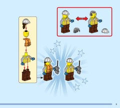 LEGO 60422 instructions page 3 – build guide