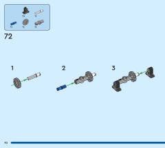 LEGO 60422 instructions page 70 – build guide