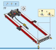 LEGO 60422 instructions page 75 – build guide