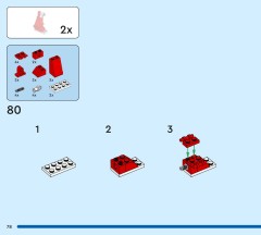 LEGO 60422 instructions page 78 – build guide