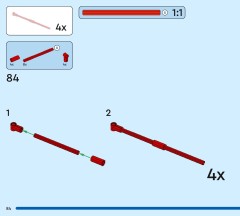 LEGO 60422 instructions page 84 – build guide