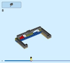 LEGO 60422 instructions page 8 – build guide