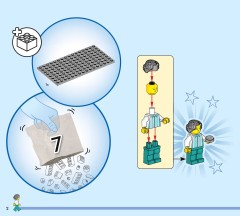 LEGO 60422 instructions page 2 – build guide