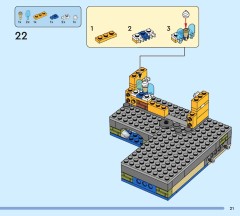 LEGO 60422 instructions page 21 – build guide