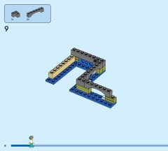 LEGO 60422 instructions page 8 – build guide