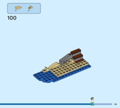 LEGO 60422 instructions page 85 – build guide
