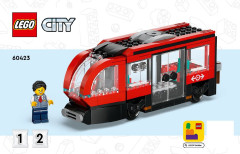 LEGO 60423 instructions page 1 – build guide