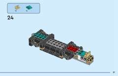 LEGO 60423 instructions page 21 – build guide