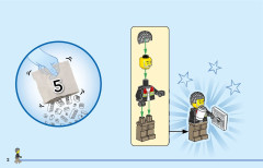 LEGO 60423 instructions page 2 – build guide