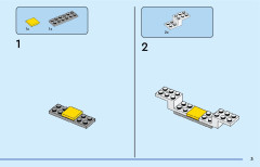 LEGO 60423 instructions page 3 – build guide