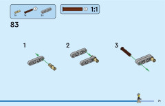 LEGO 60423 instructions page 71 – build guide
