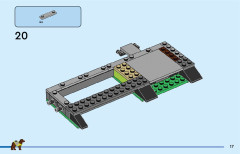 LEGO 60423 instructions page 17 – build guide