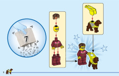 LEGO 60423 instructions page 2 – build guide