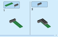 LEGO 60423 instructions page 3 – build guide