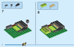 LEGO 60423 instructions page 6 – build guide