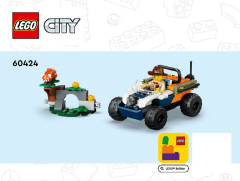 LEGO 60424 instructions page 1 – build guide