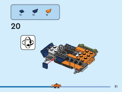 LEGO 60424 instructions page 31 – build guide