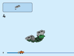 LEGO 60424 instructions page 8 – build guide