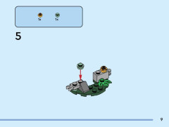 LEGO 60424 instructions page 9 – build guide