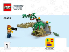 LEGO 60425 instructions page 1 – build guide