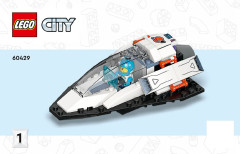 LEGO 60429 instructions page 1 – build guide