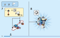 LEGO 60430 instructions page 10 – build guide