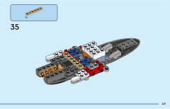 LEGO 60430 instructions page 43 – build guide