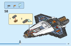 LEGO 60430 instructions page 65 – build guide
