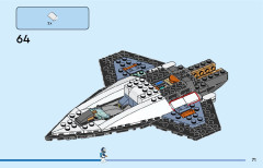 LEGO 60430 instructions page 71 – build guide
