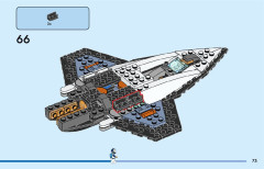 LEGO 60430 instructions page 73 – build guide