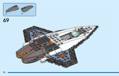 LEGO 60430 instructions page 76 – build guide