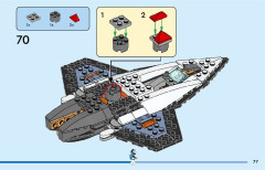 LEGO 60430 instructions page 77 – build guide